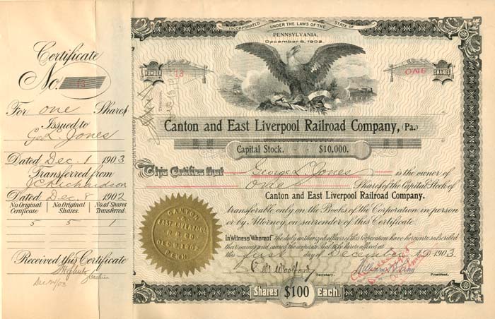 Canton and East Liverpool Railroad Co., (Pa.)